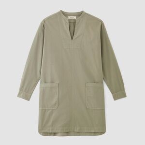 Everlane Long-Sleeve Utility Mini Dress